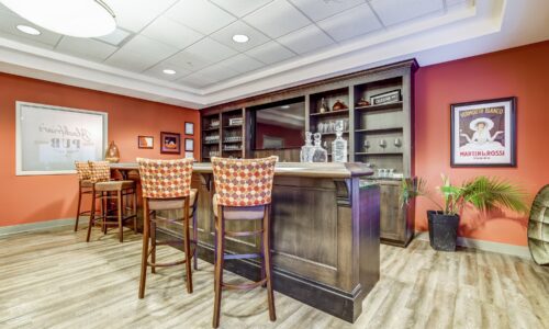 Bar in Blackfriars Pub at Oakcrossing Retirement Living