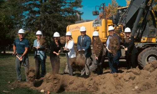 Groundbreaking of AR Goudie LTC home